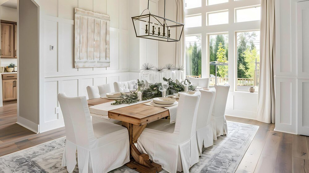 Styl Modern Farmhouse: Nowoczesna Elegancja i Przytulność w Twoim Wnętrzu